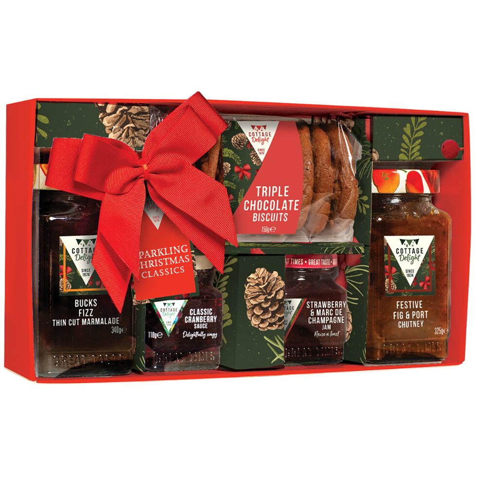 Cottage Delight Classic Sparkling Christmas Hamper